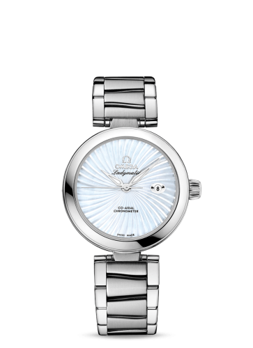 Omega LadyMatic Co-Axial 34 Stainless Steel / MOP / Bracelet